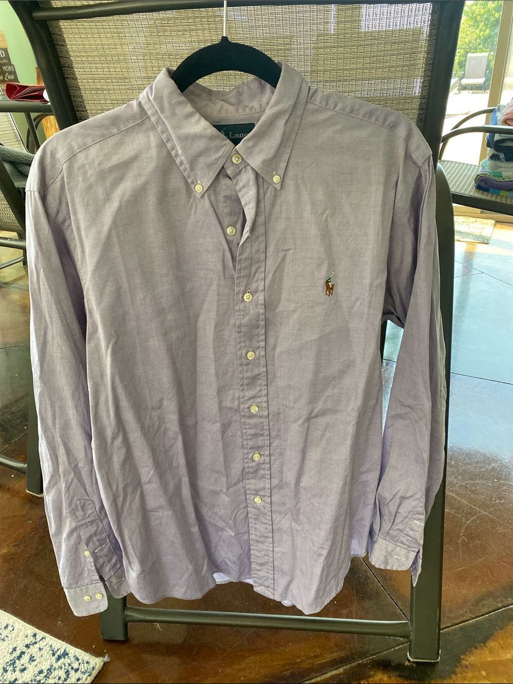 Polo by Ralph Lauren Light Purple Button-Down Dress Shirt